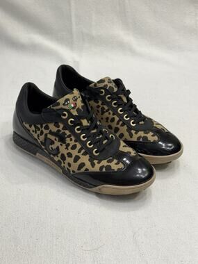 Duca Del Cosma Women's King Cheetah Golf Shoes Size 9
